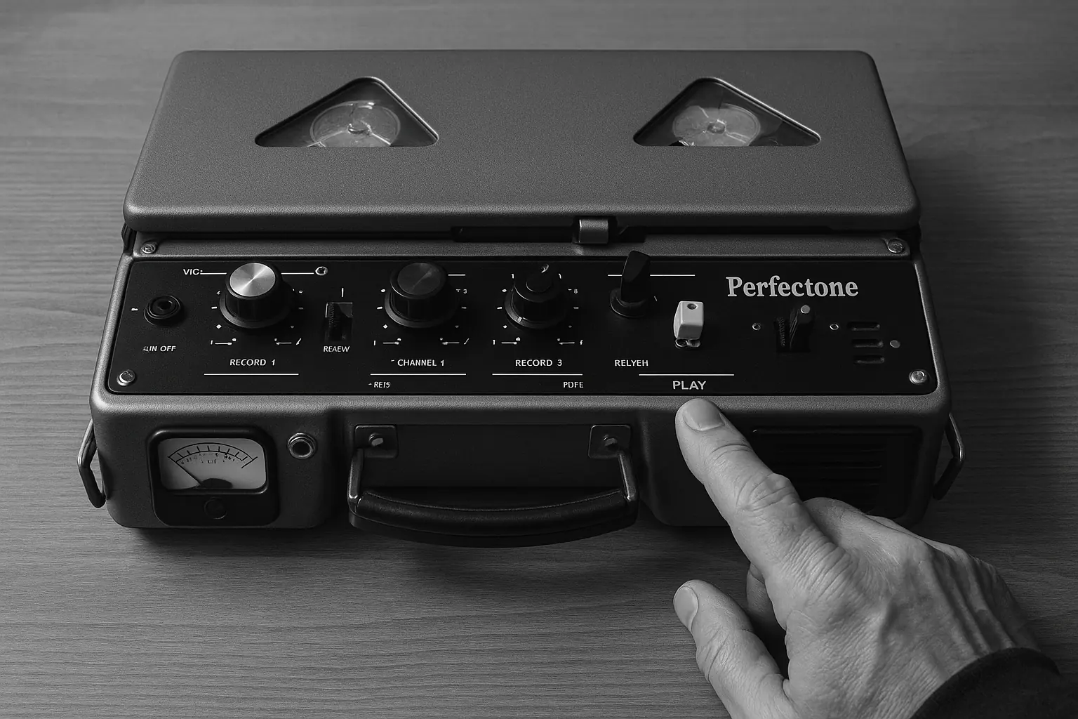 Magnétophone Perfectone découvert