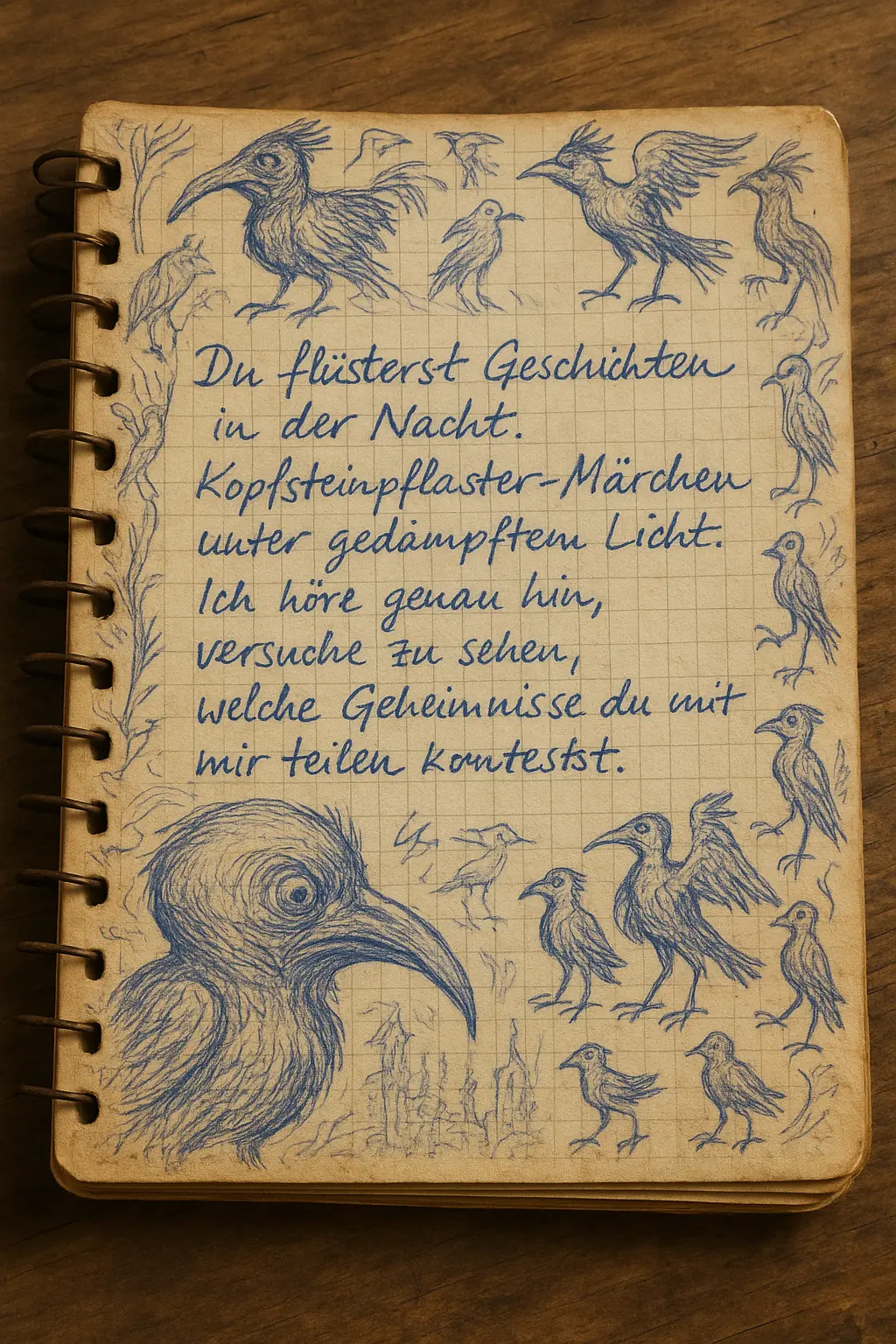 Page de cahier de Stacy - Page 1